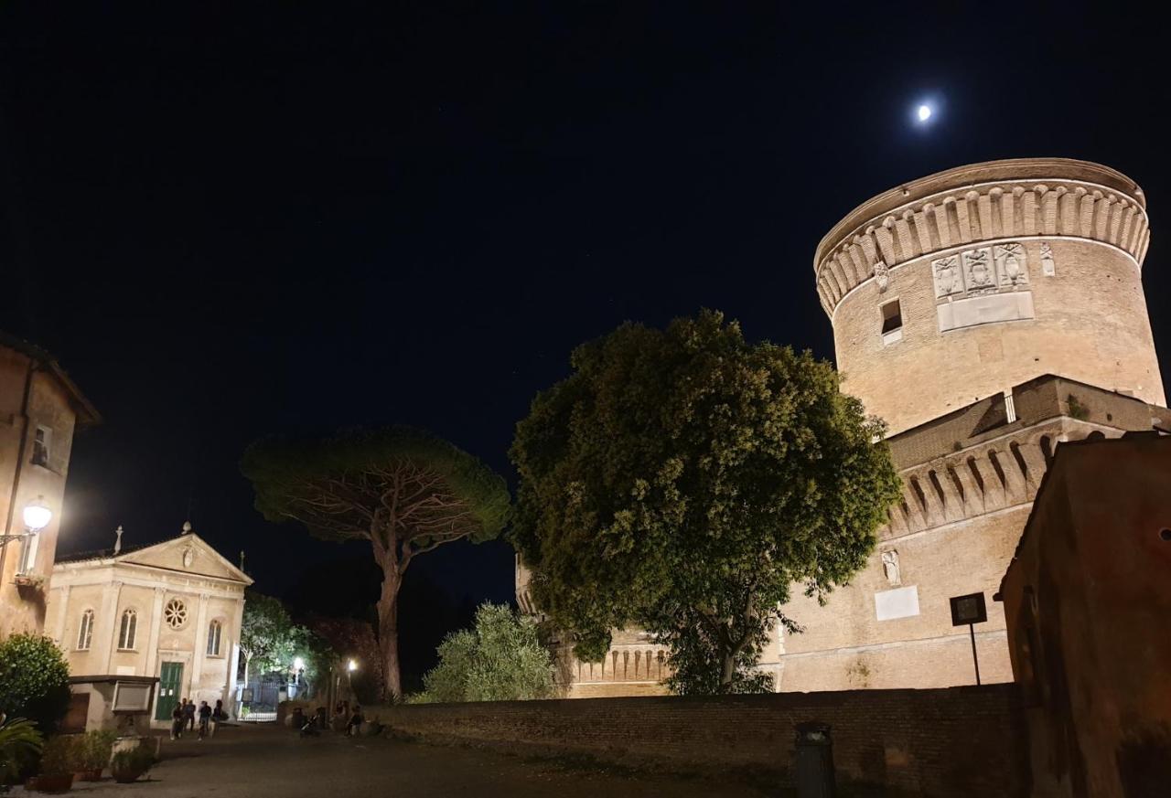 Вилла La Casa Nel Castello Остия-Антика Экстерьер фото