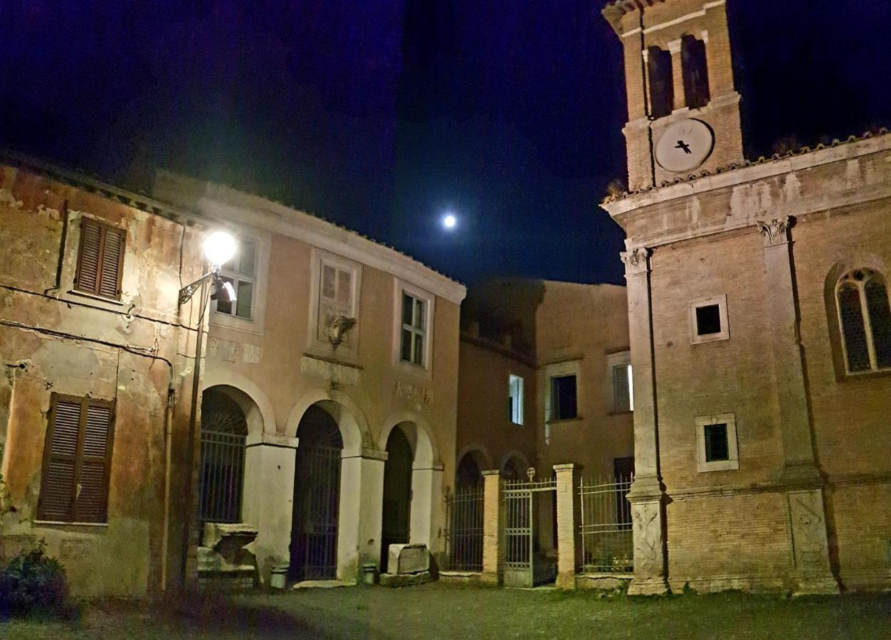 Вилла La Casa Nel Castello Остия-Антика Экстерьер фото